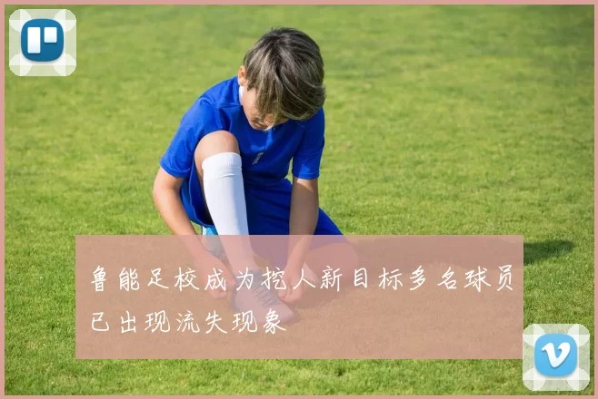 鲁能足校成为挖人新目标多名球员已出现流失现象
